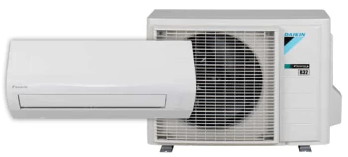 Daikin split airco binnen- en buitenunit