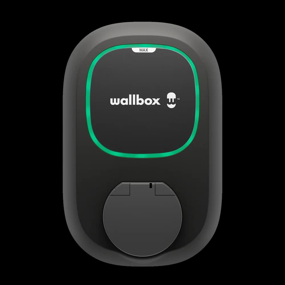 Wallbox Pulsar Max 22 kW thuislader - compacte laadpaal met led-ring