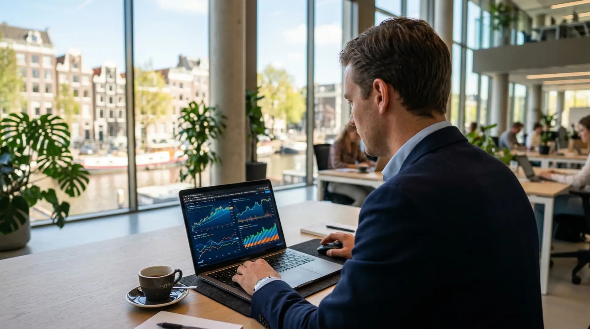 Detailopname financiële berekening subsidie batterijopslag op laptop